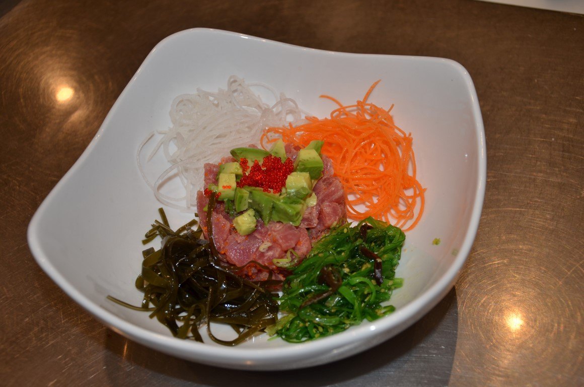 Tartar de atún con aguacate