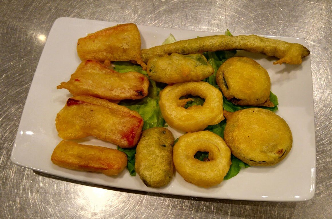 Tempura vegetal