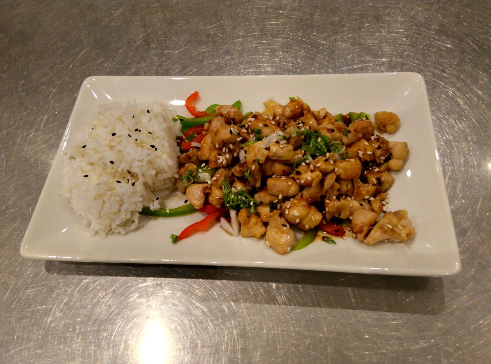 Pollo teriyaki